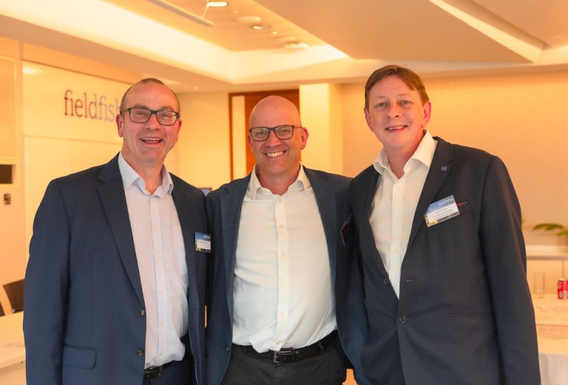 Daniel Schraibman talking at Fieldfisher and Nelson Mullins Riley & Scarborough's Cyber Security and Crisis Management event.